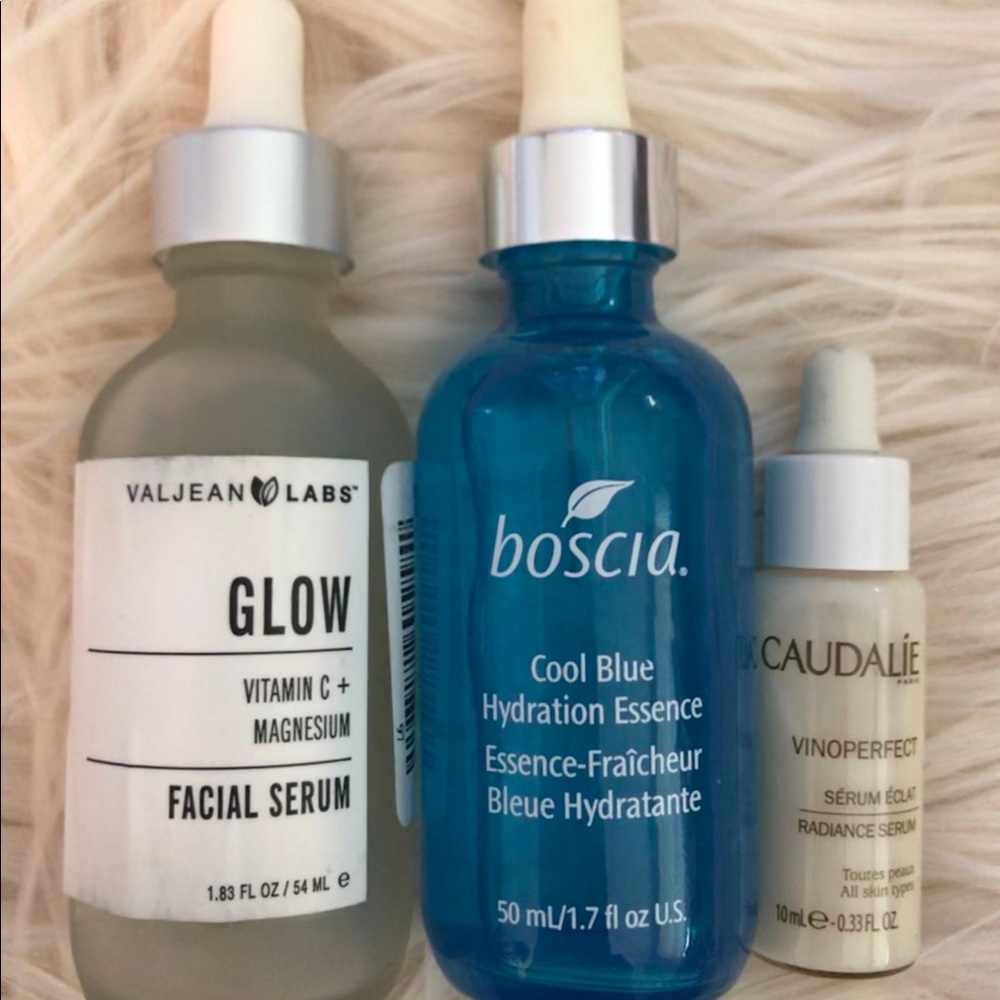 assorted face oils